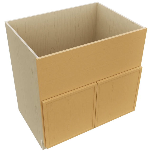Fabuwood Luna Timber FS33 Base Farm Sink Cabinet, Top View