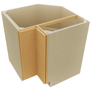 Fabuwood Luna Timber LSB33 Base Corner Lazy Susan Cabinet, Top View