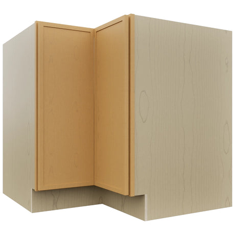 Fabuwood Luna Timber LSB36 Base Corner Lazy Susan Cabinet, Front View