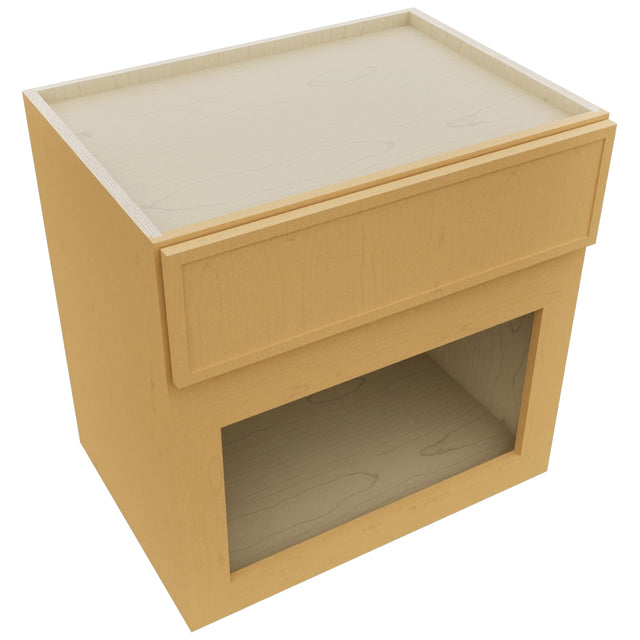 Fabuwood Luna Timber MC303021 Wall Microwave Cabinet, Top View