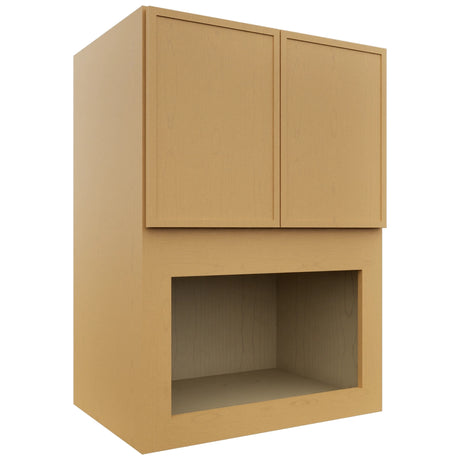 Fabuwood Luna Timber MC304221 Wall Microwave Cabinet, Front View