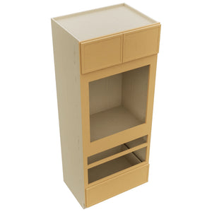 Fabuwood Luna Timber OC3384D Tall Oven Cabinet Double, Top View