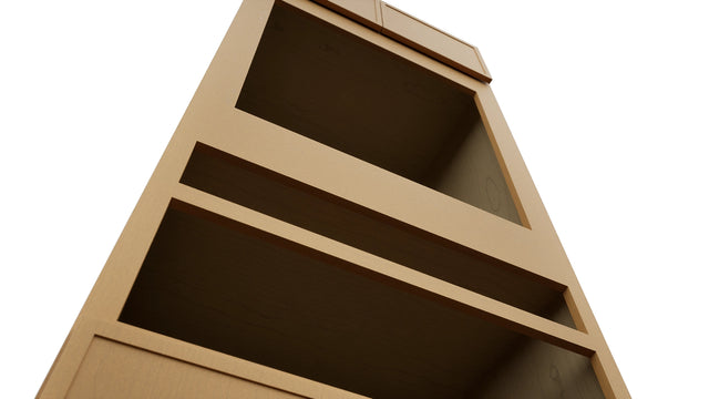 Fabuwood Luna Timber OC3384D Tall Oven Cabinet Double, Detail View