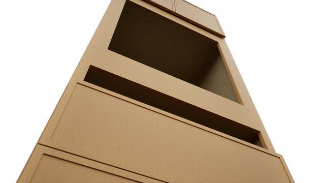 Fabuwood Luna Timber OC3390C Tall Oven Cabinet Combo, Detail View