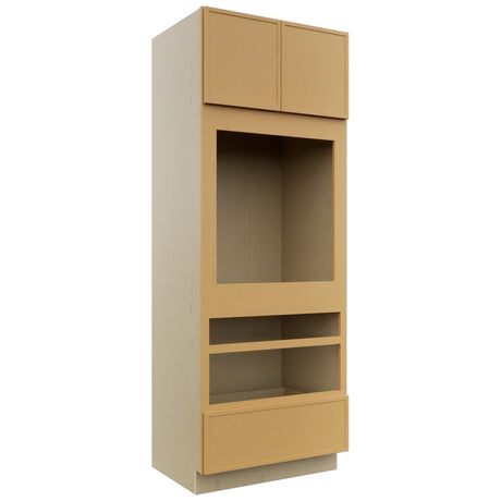 Fabuwood Luna Timber OC3390D Tall Oven Cabinet Double, Front View