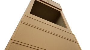 Fabuwood Luna Timber OC3390S Tall Oven Cabinet Single, Detail View