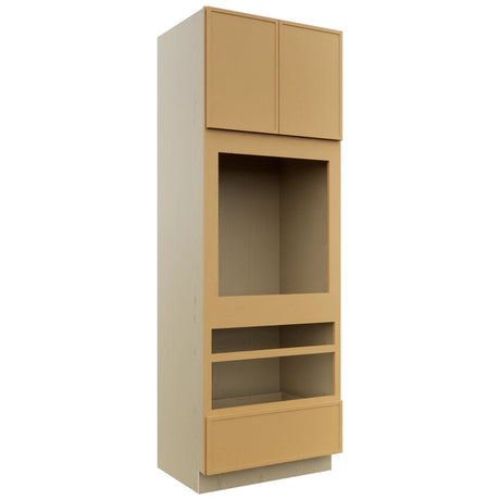 Fabuwood Luna Timber OC3396D Tall Oven Cabinet Double, Front View
