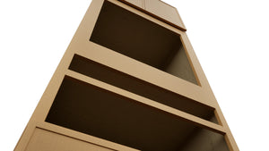 Fabuwood Luna Timber OC3396D Tall Oven Cabinet Double, Detail View