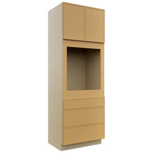 Fabuwood Luna Timber OC3396S Tall Oven Cabinet Single, Front View