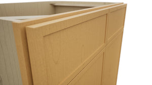 Fabuwood Luna Timber SB33 Base Sink Cabinet, Detail View