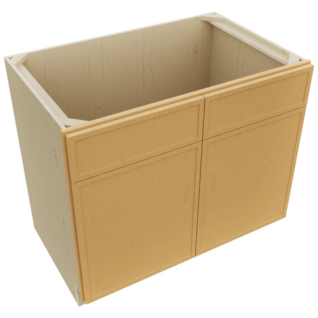 Fabuwood Luna Timber SB39 Base Sink Cabinet, Top View