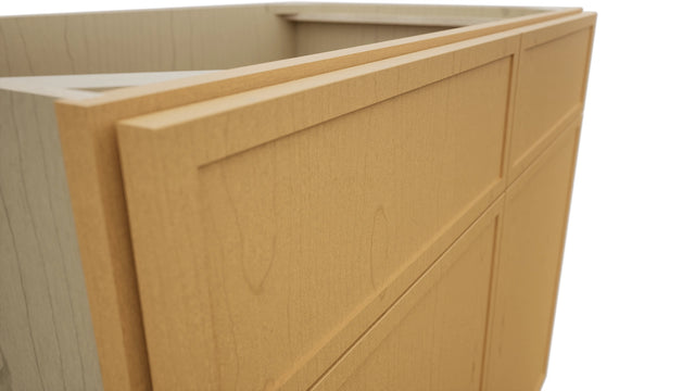 Fabuwood Luna Timber SB39 Base Sink Cabinet, Detail View