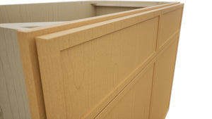 Fabuwood Luna Timber SB42 Base Sink Cabinet, Detail View