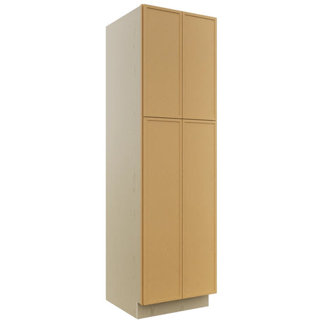 Fabuwood Luna Timber TP242484 Tall Pantry Cabinet, Front View