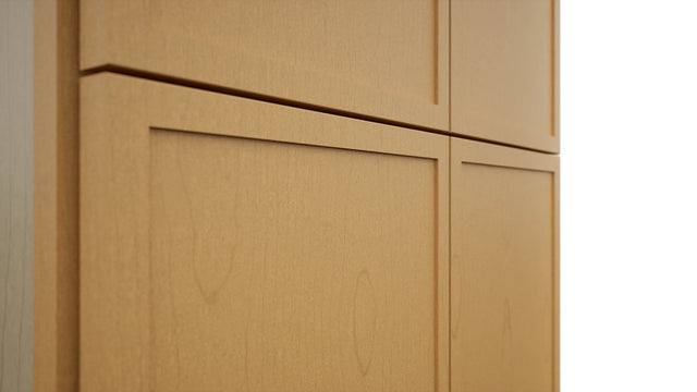 Fabuwood Luna Timber TP242490 Tall Pantry Cabinet, Detail View