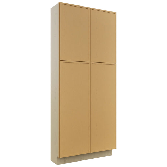 Fabuwood Luna Timber TP361284 Tall Pantry Cabinet, Front View