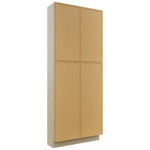 Fabuwood Luna Timber TP361290 Tall Pantry Cabinet, Front View