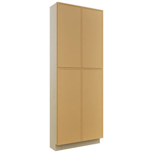 Fabuwood Luna Timber TP361296 Tall Pantry Cabinet, Front View