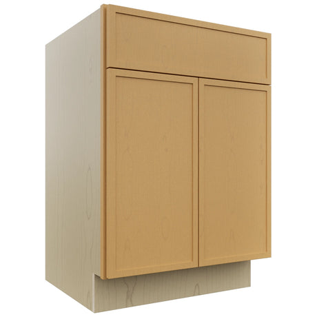 Fabuwood Luna Timber VB24-34 Vanity Base Standard Cabinet, Front View