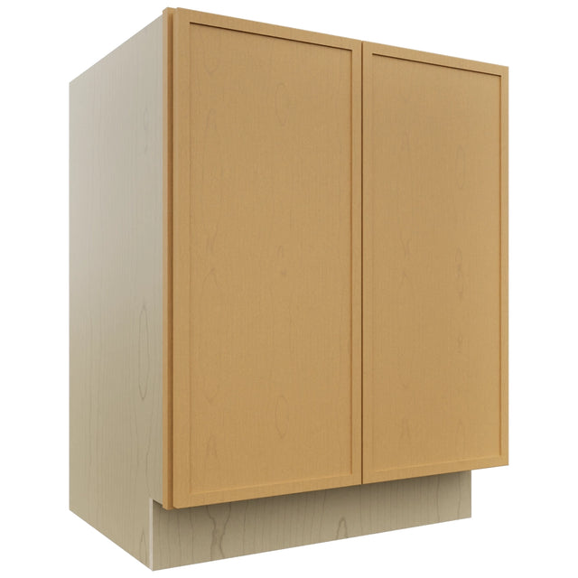 Fabuwood Luna Timber VB27FD Vanity Base Full Height Cabinet, Front View