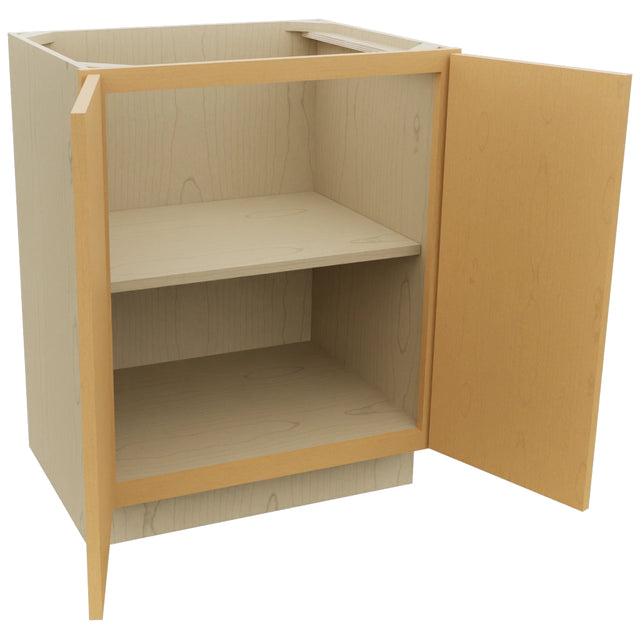 Fabuwood Luna Timber VB27FD Vanity Base Full Height Cabinet, Open View