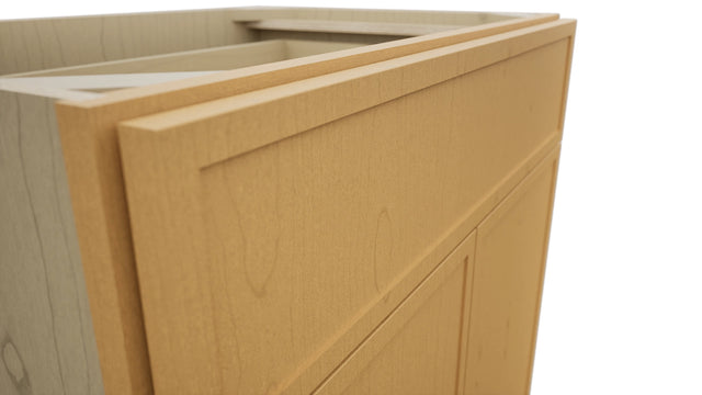 Fabuwood Luna Timber VB30-34 Vanity Base Standard Cabinet, Detail View