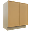 Fabuwood Luna Timber VB30FD Vanity Base Full Height Cabinet, Front View