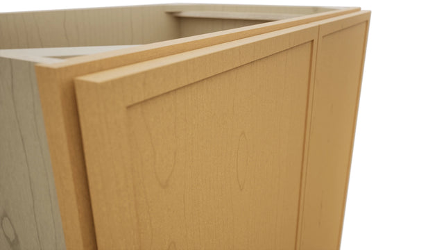 Fabuwood Luna Timber VB33FD Vanity Base Standard Cabinet, Detail View
