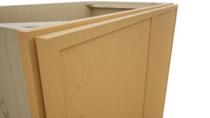 Fabuwood Luna Timber VB36FD Vanity Base Full Height Cabinet, Detail View