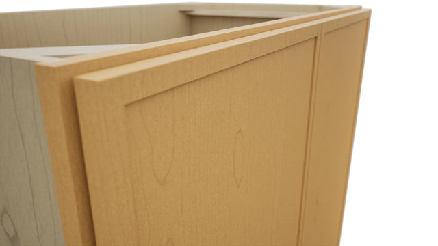 Fabuwood Luna Timber VB36FD Vanity Base Full Height Cabinet, Detail View