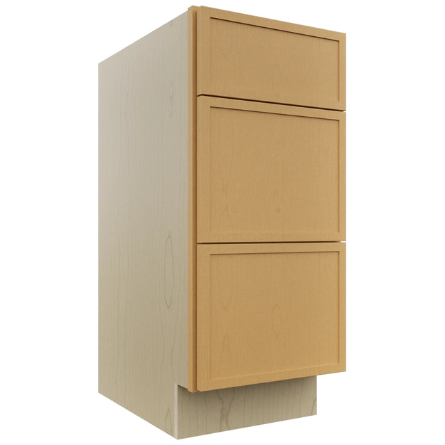 Fabuwood Luna Timber VDB15-34 Vanity Drawer Cabinet, Front View