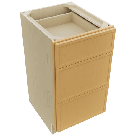 Fabuwood Luna Timber VDB18-34 Vanity Drawer Cabinet, Top View
