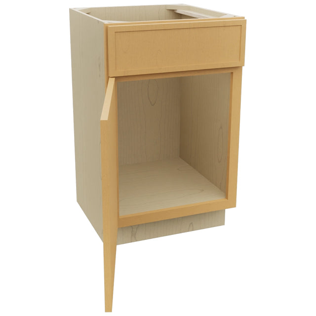 Fabuwood Luna Timber VSB21-34 Vanity Sink Cabinet, Open View