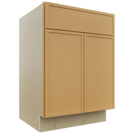 Fabuwood Luna Timber VSB24-34 Vanity Sink Cabinet, Front View