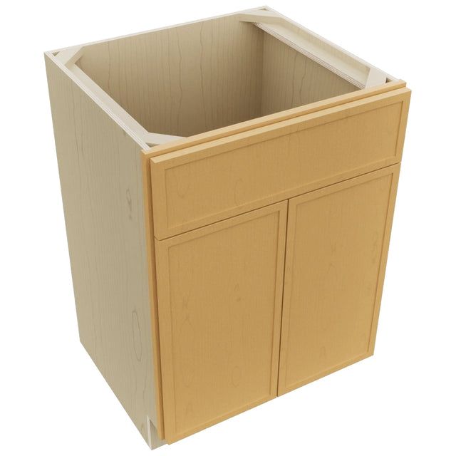 Fabuwood Luna Timber VSB24-34 Vanity Sink Cabinet, Top View