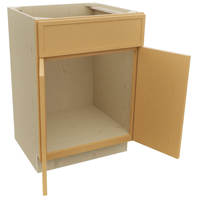 Fabuwood Luna Timber VSB24-34 Vanity Sink Cabinet, Open View