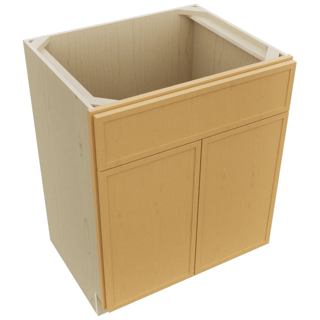 Fabuwood Luna Timber VSB27-34 Vanity Sink Cabinet, Top View