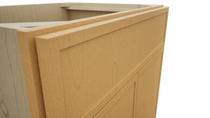 Fabuwood Luna Timber VSB27-34 Vanity Sink Cabinet, Detail View