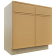 Fabuwood Luna Timber VSB33-34 Vanity Sink Cabinet, Front View