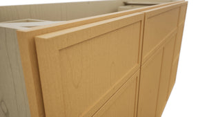 Fabuwood Luna Timber VSD60SINGLE Vanity Combo Cabinet, Detail View