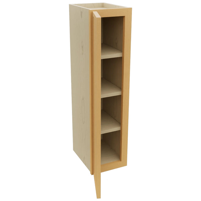 Fabuwood Luna Timber W0936 Wall Standard Cabinet, Open View