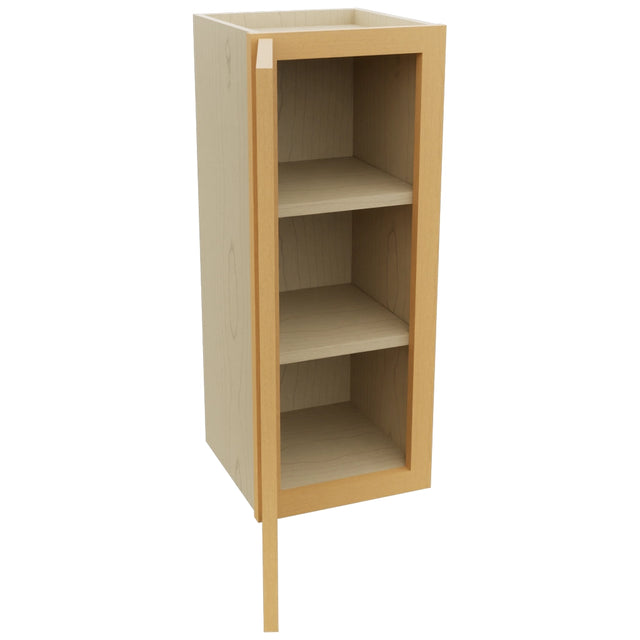 Fabuwood Luna Timber W1230 Wall Standard Cabinet, Open View