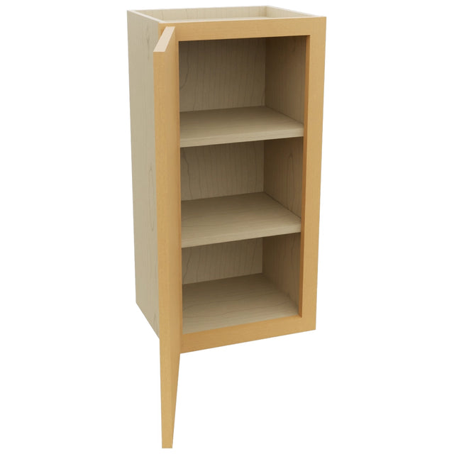 Fabuwood Luna Timber W1530 Wall Standard Cabinet, Open View