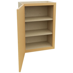 Fabuwood Luna Timber W2130 Wall Standard Cabinet, Open View
