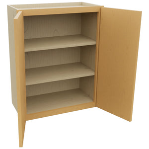 Fabuwood Luna Timber W2430 Wall Standard Cabinet, Open View