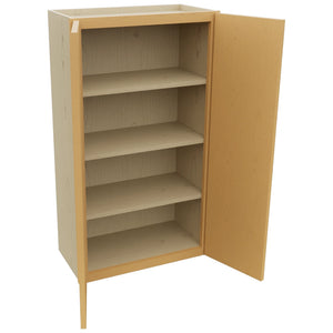Fabuwood Luna Timber W2442 Wall Standard Cabinet, Open View
