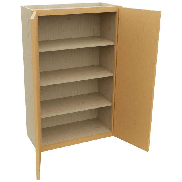 Fabuwood Luna Timber W2742 Wall Standard Cabinet, Open View
