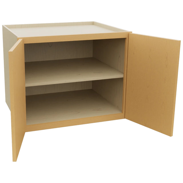 Fabuwood Luna Timber W302424 Wall Deep Cabinet, Open View