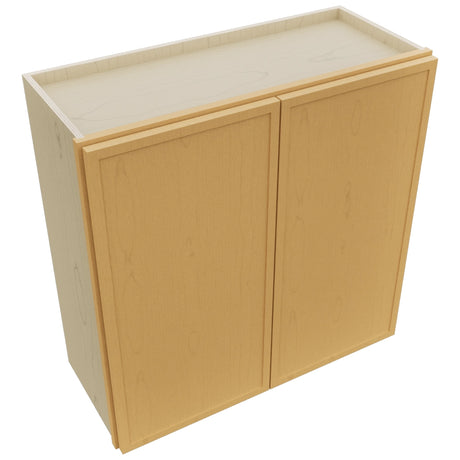 Fabuwood Luna Timber W3030 Wall Standard Cabinet, Top View