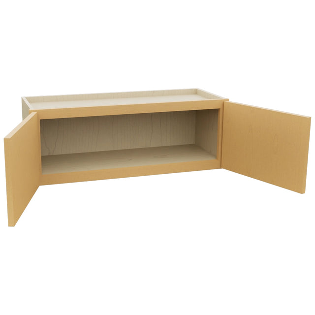 Fabuwood Luna Timber W3312 Wall Standard Cabinet, Open View